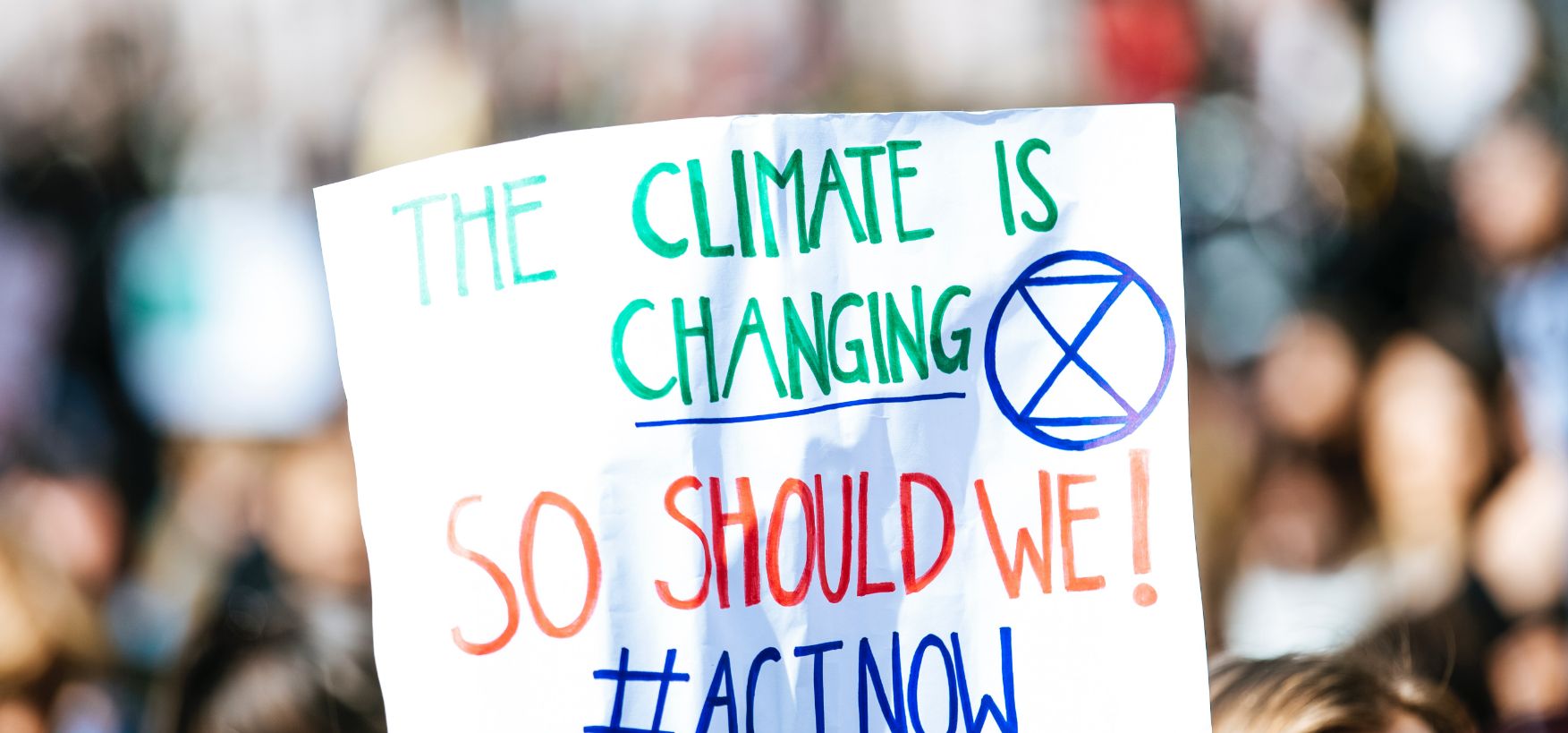 Green Business Programme Blog | Climate Change Protest Sign