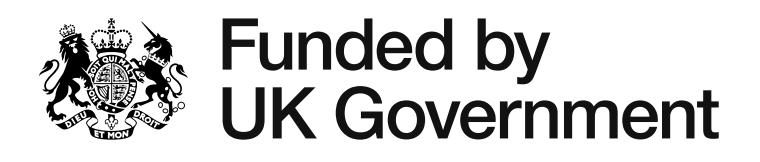 UK Gov funding logo
